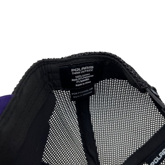 NWOT Polaris Ellipse Patch Trucker Hat - Picture 9 of 11